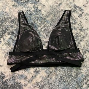 Victoria’s Secret Black Shimmer Bralette